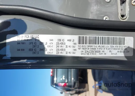 2019 Jeep Compass Limited Fwd из США, поврежденный, VIN 3C4NJCCB5KT809209